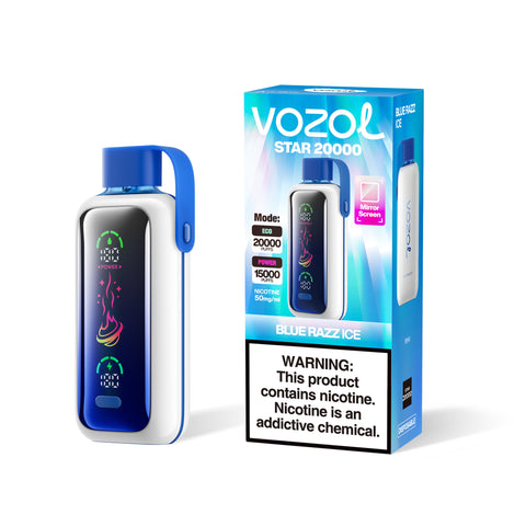 Vozol Blue Raz Ice