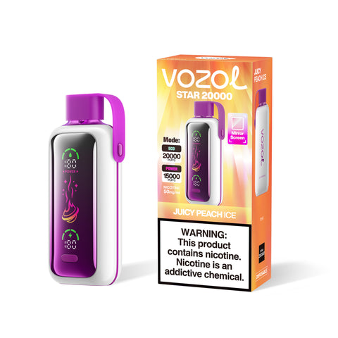 Vozol Juicy Peach Ice