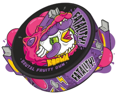 kurwa fatality brutal fruity gum 47mg