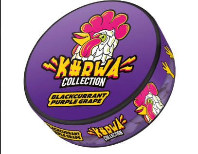 Kurwa collection blackcurrant purple grape 17mg