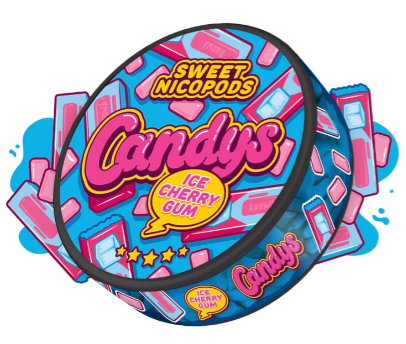Candys ice cherry gum 47mg